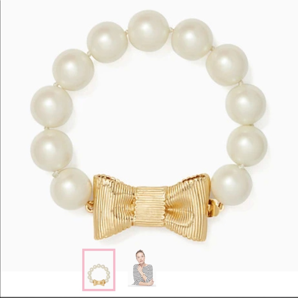 Kate Spade pearl bracelet